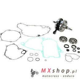 WISECO WAŁ KORBOWY SUZUKI RMZ 450 '05-'07 (Z ŁOŻYSKAMI I USZCZELNIACZAMI NA WAŁ ORAZ KOMPLETEM USZCZELEK NA DÓŁ SILNIKA) (HR4077