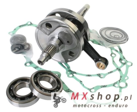 WISECO WAŁ KORBOWY YAMAHA WR 250F '03-'12 (Z ŁOŻYSKAMI I USZCZELNIACZAMI NA WAŁ ORAZ KOMPLETEM USZCZELEK NA DÓŁ SILNIKA) (HR4407