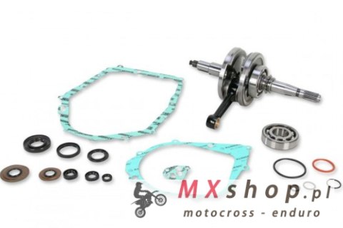 WISECO WAŁ KORBOWY YAMAHA YFM 350 RAPTOR/WARRIOR 87-12 (Z ŁOŻYSKAMI I USZCZELNIACZAMI NA WAŁ ORAZ KOMPLETEM USZCZELEK NA DÓŁ SIL