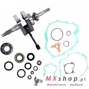 WISECO WAŁ KORBOWY YAMAHA YFM 660 RHINO '05-'07, GRIZZLY 660 '02-'08 (Z ŁOŻYSKAMI I USZCZELNIACZAMI NA WAŁ ORAZ KOMPLETEM USZCZE