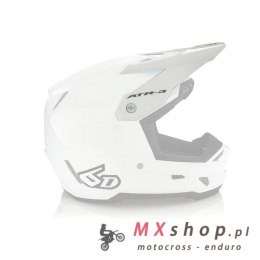 6D HELMETS REPLACEMENT VISOR - DASZEK DO KASKU ATR-3 SOLID WHITE KOLOR BIAŁY