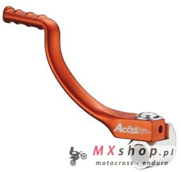 ACCEL DŹWIGNIA STARTERA (KOPKA) ALUMINIOWA KTM SX 50 '09-'24, HUSQVARNA TC 50 '17-'24 KOLOR POMARAŃCZOWY