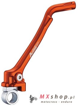 ACCEL DŹWIGNIA STARTERA (KOPKA) ALUMINIOWA KTM SX65 '16-'23, HUSQVARNA TC 65 '17-'23 KOLOR POMARAŃCZOWY