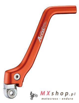 ACCEL DŹWIGNIA STARTERA (KOPKA) ALUMINIOWA KTM SX 85 '03-'17, SX105 '04-'11, KOLOR POMARAŃCZOWY