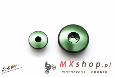 ACCEL KORKI INSPEKCYJNE SILNIKA SUZUKI / KAWASAKI KX 250F '10-'13 KOLOR ZIELONY