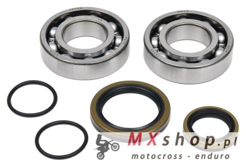 ALL BALLS ŁOŻYSKA WAŁU KORBOWEGO Z USZCZELNIACZAMI BETA RR 2T 250 '13-'24, RR 2T 300 '13-'24, RX 2T 300 '21, XTRAINER 300 '15-'2