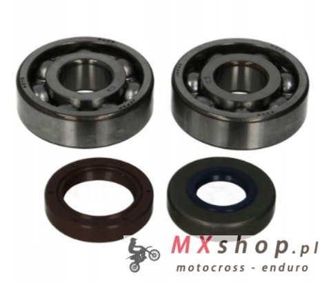 ATHENA ŁOŻYSKA WAŁU KORBOWEGO Z USZCZELNIACZAMI APRILIA AF1/EUROPA/RED ROSE 50 '91-'96, CLASSIC/PEGASO 50 '92-'99, RS 50 '91-'02