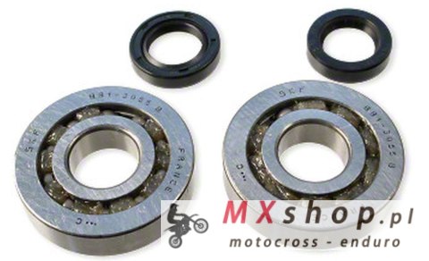 ATHENA ŁOŻYSKA WAŁU KORBOWEGO Z USZCZELNIACZAMI GILERA EASY MOVING/TYPHOON 50 '93-'97, PIAGGIO FREE/NRG/NTT 50 '95-'97, LIBERTY 