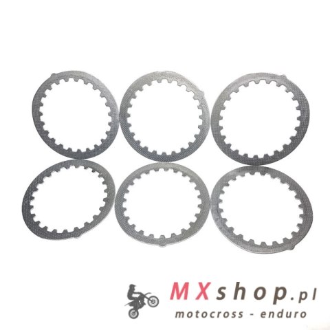 BRONCO PRZEKŁADKI TARCZ SPRZĘGŁOWYCH YAMAHA DT125R/RE/X 88-07, TDR125 93-03, YFS200 BLASTER 88-06 (115,0X86,6X1,2X23T)-6X (6 SZT