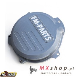 FM-PARTS POKRYWA SPRZEGŁA (DEKIEL) WZMACNIANA CNC 6082 ALUMINIUM KTM / HUSQVARNA / GAS GAS 250/300 '24 TBI KOLOR SREBRNY (GUN ME