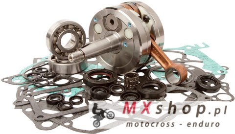 HOT RODS ZESTAW NAPRAWCZY DOŁU SILNIKA HONDA CR 125R '01-'02 (WAŁ KORBOWY, ŁOŻYSKA, USZCZELNIACZE, USZCZELKI)