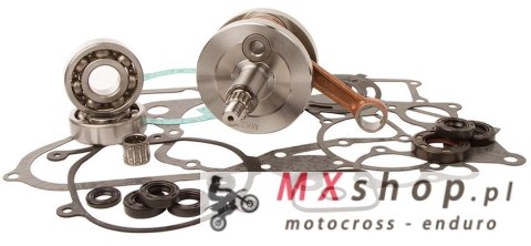HOT RODS ZESTAW NAPRAWCZY DOŁU SILNIKA HONDA CR 80 R '92-'02, CR 80 RB BIG WHEEL '96-'02 (WAŁ KORBOWY, ŁOŻYSKA, USZCZELNIACZE, U