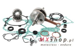 HOT RODS ZESTAW NAPRAWCZY DOŁU SILNIKA HONDA CR 80R '05-'07, CR 80 RB BIG WHEEL '05-'07 (WAŁ KORBOWY, ŁOŻYSKA, USZCZELNIACZE, US