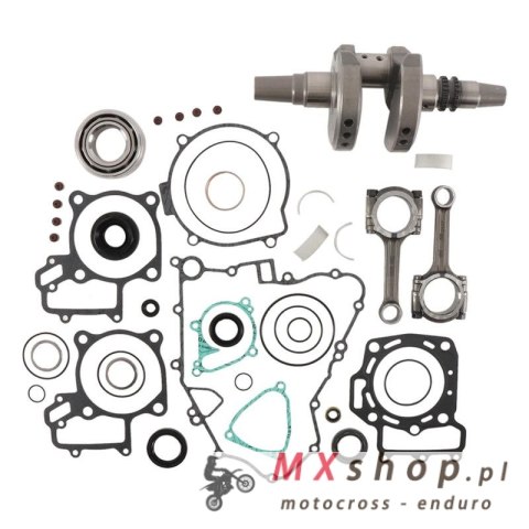 HOT RODS ZESTAW NAPRAWCZY DOŁU SILNIKA KAWASAKI KVF 750 BRUTE FORCE 4X4 '12-'20 (WAŁ KORBOWY, ŁOŻYSKA, USZCZELNIACZE, USZCZELKI)