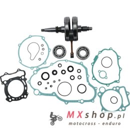 HOT RODS ZESTAW NAPRAWCZY DOŁU SILNIKA YAMAHA WR 250F '03-'09 (WAŁ KORBOWY, ŁOŻYSKA, USZCZELNIACZE, USZCZELKI)
