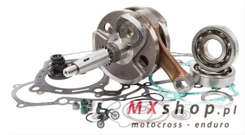 HOT RODS ZESTAW NAPRAWCZY DOŁU SILNIKA YAMAHA WR 450F '04-'06 (WAŁ KORBOWY, ŁOŻYSKA, USZCZELNIACZE, USZCZELKI)