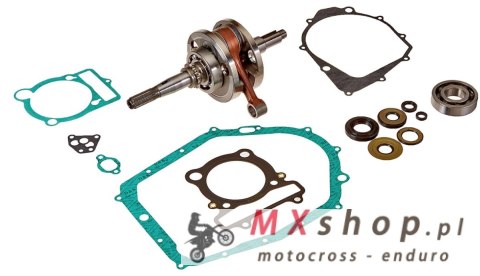 HOT RODS ZESTAW NAPRAWCZY DOŁU SILNIKA YAMAHA YFM 350 RAPTOR '04-'13, YFM 350X WARRIOR '88-'04 (WAŁ KORBOWY, ŁOŻYSKA, USZCZELNIA