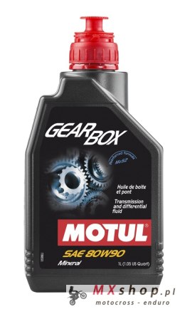MOTUL GEARBOX 80W90 1L OLEJ PRZEKŁADNIOWY MINERALNY