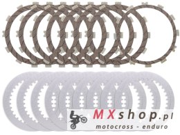 PSYCHIC 2025/05 TARCZE, PRZEKŁADKI SPRZĘGŁOWE (KOMPLET) KAWASAKI KX 250 F (KXF250) KX 250 X '21-'24