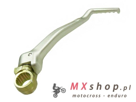 PSYCHIC DŹWIGNIA STARTERA (KOPKA) HONDA CRF 150R/RB '07-'24 ALUMINIOWA (28300-KSE-000,28300-KSE-305) KOLOR SREBRNY