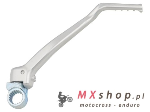 PSYCHIC DŹWIGNIA STARTERA (KOPKA) HONDA CRF 150R/RB '07-'24 ALUMINIOWA (28300-KSE-000,28300-KSE-305) KOLOR SREBRNY