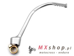 PSYCHIC DŹWIGNIA STARTERA (KOPKA) HONDA CRF 450R '09-'16 ALUMINIOWA (28300-MEN-306) KOLOR SREBRNY