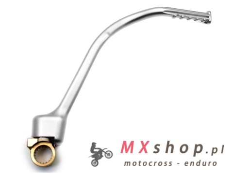 PSYCHIC DŹWIGNIA STARTERA (KOPKA) HONDA CRF 450R '09-'16 ALUMINIOWA (28300-MEN-306) KOLOR SREBRNY