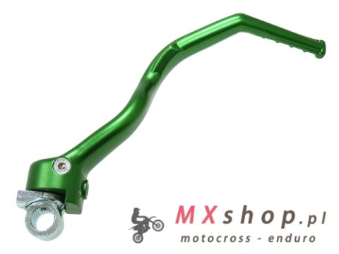 PSYCHIC DŹWIGNIA STARTERA (KOPKA) KAWASAKI KXF 250 '13-'16 ALUMINIOWA (13064-0067) KOLOR ZIELONY