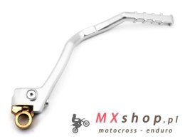 PSYCHIC DŹWIGNIA STARTERA (KOPKA) SUZUKI RMZ 250 '11-'14 ALUMINIOWA (26300-49H00) KOLOR SREBRNY