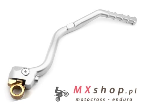 PSYCHIC DŹWIGNIA STARTERA (KOPKA) SUZUKI RMZ 450 '08-'14, RMX 450Z '10-'11 ALUMINIOWA (26300-28H20) KOLOR SREBRNY