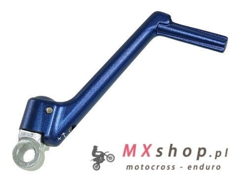 PSYCHIC DŹWIGNIA STARTERA (KOPKA) YAMAHA YZ 125 ('86-'21) ALUMINIOWA (4DB-15620-01-00) KOLOR NIEBIESKI (PDA014B)