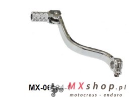 PSYCHIC DŹWIGNIA ZMIANY BIEGÓW SUZUKI RM 80 / 85 / 85 L '89-'16 (OEM: 25600-03B00; 25600-03B10) (KUTE ALUMINIUM) KOLOR SREBRNY (
