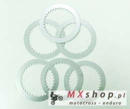 PSYCHIC PRZEKŁADKI TARCZ SPRZĘGŁOWYCH KAWASAKI KX125 94-08, KSF250 87-04 (132,8X96,2X1,6X34T) (6 SZT.) (PS074A)