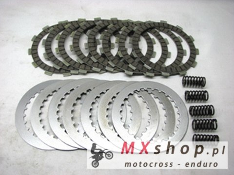 PSYCHIC TARCZE, PRZEKŁADKI I SPRĘŻYNY SPRZĘGŁOWE (KOMPLET) HONDA CR 125 00-07 (EBS1293) (EBS077)
