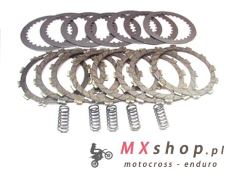 PSYCHIC TARCZE, PRZEKŁADKI I SPRĘŻYNY SPRZĘGŁOWE (KOMPLET) KAWASAKI KXF 250 04-14, SUZUKI RMZ 250 04-06 (EBS4514) (EBS097)