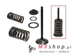 PSYCHIC ZAWÓR SSĄCY (KOMPLETNY ZAWÓR ZE SPRĘŻYNAMI I PODKŁADKAMI) HONDA CRF 150 F '03-'05, CRF 230 L / F '03-'19 STALOWY (MX-095