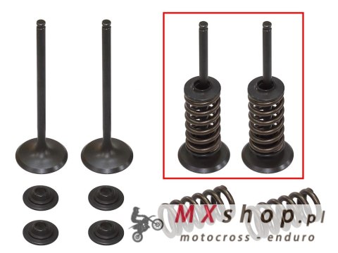 PSYCHIC ZAWORY SSĄCE (KOMPLET 2 SZT. ZAWORÓW ZE SPRĘŻYNAMI I PODKŁADKAMI) HUSABERG FE 250 '13, KTM EXCF 250 '08-'14 (MX-09551I)