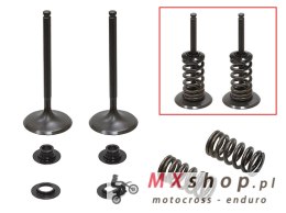 PSYCHIC ZAWORY SSĄCE (KOMPLET 2 SZT. ZAWORÓW ZE SPRĘŻYNAMI I PODKŁADKAMI) HUSQVARNA FE 350 '14-'19, KTM EXCF / XCF-W 350 '12-'18