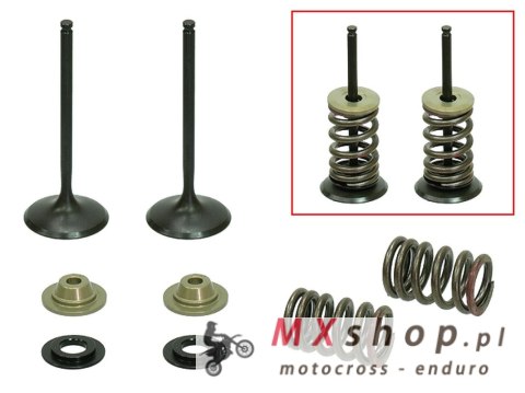 PSYCHIC ZAWORY SSĄCE (KOMPLET 2 SZT. ZAWORÓW ZE SPRĘŻYNAMI I PODKŁADKAMI) KAWASAKI KX 250 F (KXF250) '11-'16