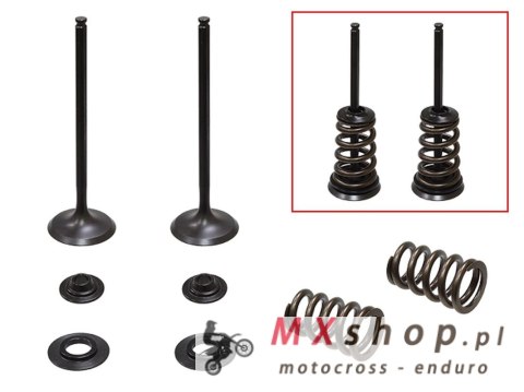 PSYCHIC ZAWORY SSĄCE (KOMPLET 2 SZT. ZAWORÓW ZE SPRĘŻYNAMI I PODKŁADKAMI) KTM SX-F / EXC-F 250 '05-'07