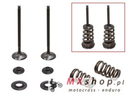 PSYCHIC ZAWORY WYDECHOWE (KOMPLET 2 SZT. ZAWORÓW ZE SPRĘŻYNAMI I PODKŁADKAMI) KTM SX-F / EXC-F 250 '05-'07