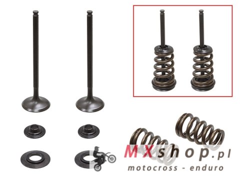 PSYCHIC ZAWORY WYDECHOWE (KOMPLET 2 SZT. ZAWORÓW ZE SPRĘŻYNAMI I PODKŁADKAMI) KTM SX-F / EXC-F 250 '05-'07