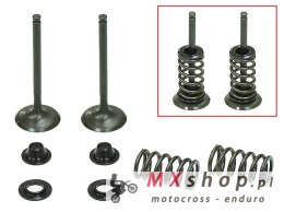 PSYCHIC ZAWORY WYDECHOWE (KOMPLET 2 SZT. ZAWORÓW ZE SPRĘŻYNAMI I PODKŁADKAMI) YAMAHA YZF 450 '03-'09, WR 450 F '03-'15, YFZ 450 