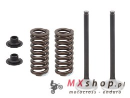 PSYCHIC ZAWORY WYDECHOWE (ZESTAW ZE SPRĘŻYNAMI I PODKŁADKAMI) HONDA CRF 250R '16-17 STALOWE (14721-KRN-B10)