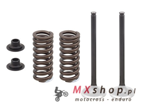 PSYCHIC ZAWORY WYDECHOWE (ZESTAW ZE SPRĘŻYNAMI I PODKŁADKAMI) HONDA CRF 250R '16-17 STALOWE (14721-KRN-B10)