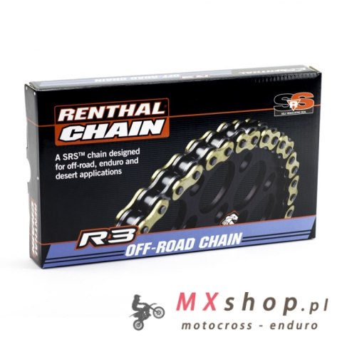 RENTHAL ŁAŃCUCH NAPĘDOWY R3-3 SRS-RING OFF-ROAD 520-118L OGNIW