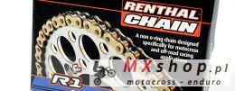 RENTHAL PROMOCJA ŁAŃCUCH NAPĘDOWY MX WORKS R1 520-118L OGNIW