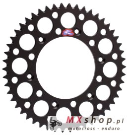 RENTHAL ZĘBATKA TYLNA ULTRALIGHT 808 50 ALUMINIOWA KOLOR CZARNY SUZUKI DR/RM/RMZ (JTR808.50) (80850)