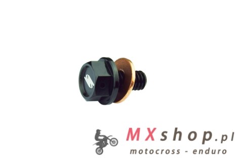 SCAR RACING KOREK SPUSTOWY OLEJU Z MAGNESEM KAWASAKI KX 250 '21-'24, KX 450 '21-'24, KX 250X '21-'24, KX 450X '21-'24 KOLOR CZAR