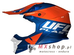 UFO KASK INTREPID CROSS KOLOR NIEBIESKI/CZERWONY ROZMIAR M ( ECE 22R06 ) - KOLEKCJA 2024